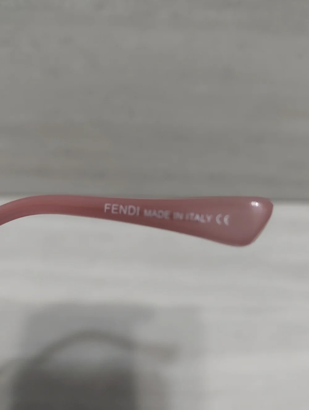 Fendi Pink Gradient Aviator Sunglasses - Gold Frame